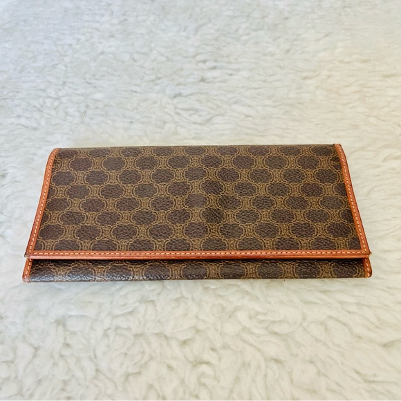 Celine Macadam PVC Leather Bifold Unisex Long Wallet - Picture 3 of 10